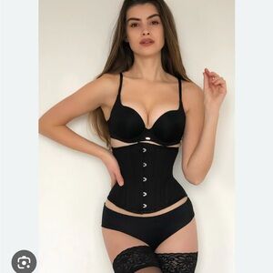 Elegant Black Lace Underbust corset